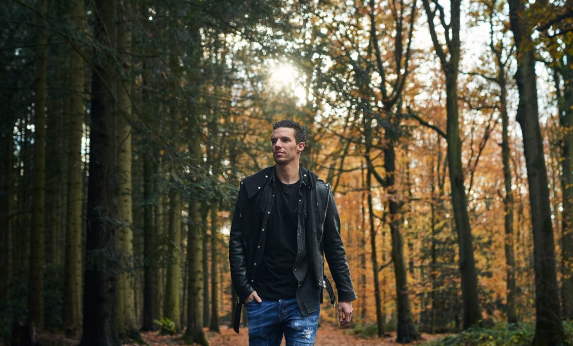 Portrait of PSV Eindhoven defender Nick Viergever